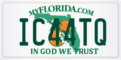 FL license plate IC44TQ