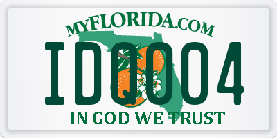 FL license plate IDQ004