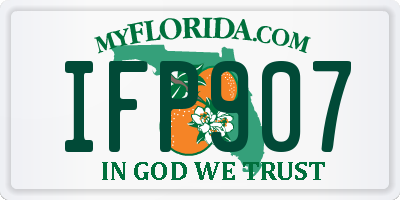 FL license plate IFP907