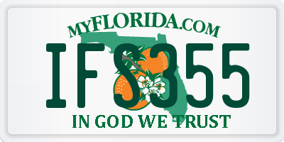 FL license plate IFS355