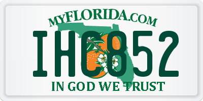 FL license plate IHC852