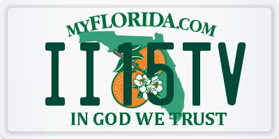 FL license plate II15TV