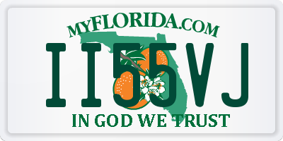 FL license plate II55VJ