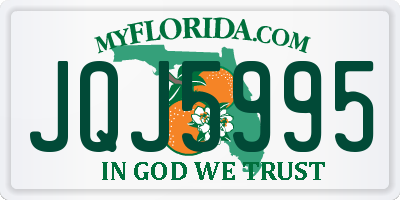 FL license plate JQJ5995