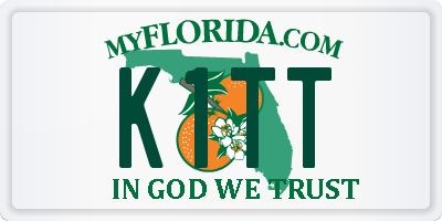 FL license plate K1TT