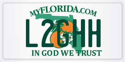 FL license plate L2GHH