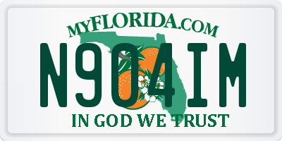 FL license plate N904IM