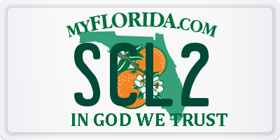 FL license plate SCL2