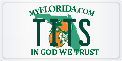 FL license plate TITS