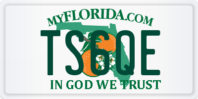 FL license plate TS6QE