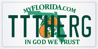 FL license plate TTTHERG