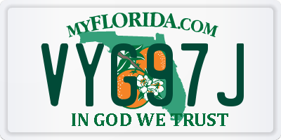 FL license plate VYG97J