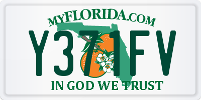 FL license plate Y371FV