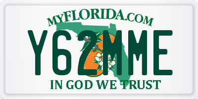 FL license plate Y62MME