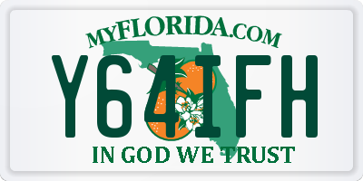 FL license plate Y64IFH