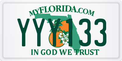 FL license plate YYY133