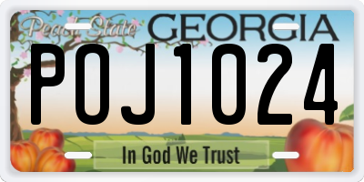GA license plate POJ1024