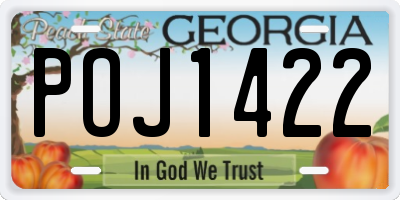 GA license plate POJ1422