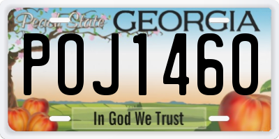 GA license plate POJ1460