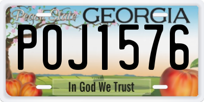 GA license plate POJ1576