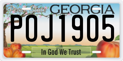 GA license plate POJ1905