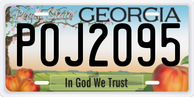 GA license plate POJ2095