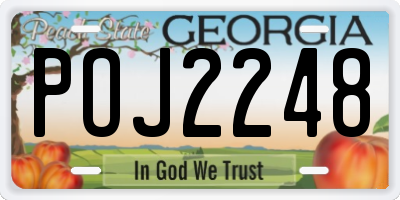 GA license plate POJ2248