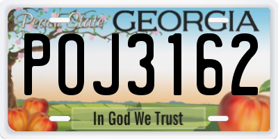 GA license plate POJ3162