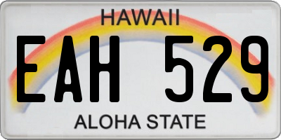 HI license plate EAH529