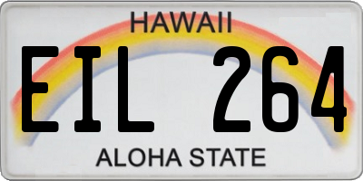 HI license plate EIL264
