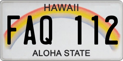 HI license plate FAQ112