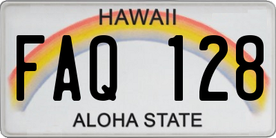 HI license plate FAQ128