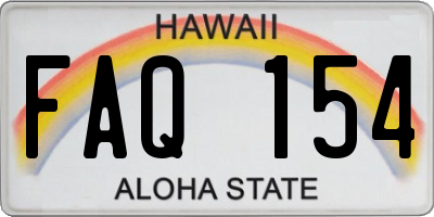 HI license plate FAQ154