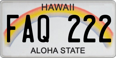 HI license plate FAQ222