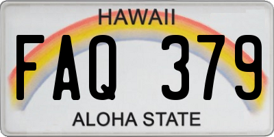 HI license plate FAQ379