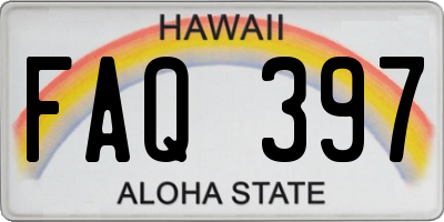 HI license plate FAQ397