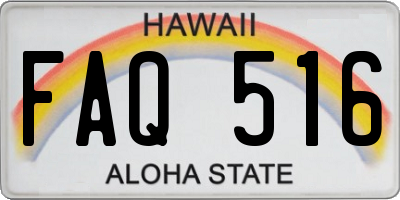 HI license plate FAQ516