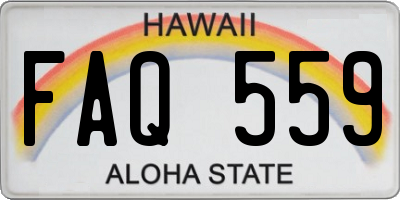 HI license plate FAQ559