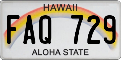 HI license plate FAQ729