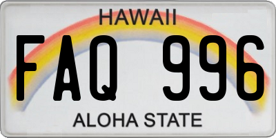 HI license plate FAQ996