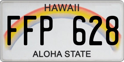 HI license plate FFP628