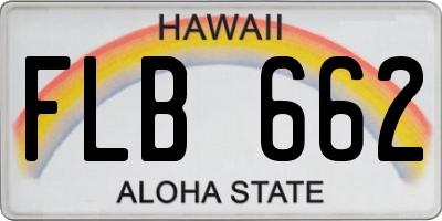 HI license plate FLB662