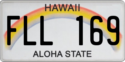 HI license plate FLL169