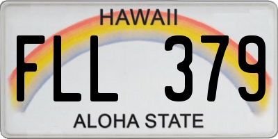 HI license plate FLL379