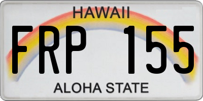 HI license plate FRP155