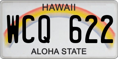 HI license plate WCQ622