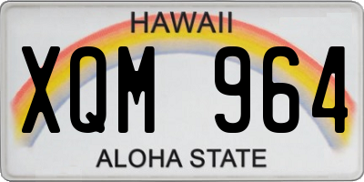 HI license plate XQM964