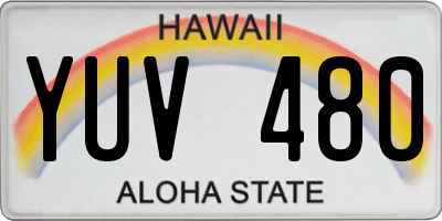 HI license plate YUV480