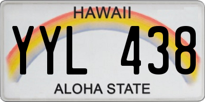 HI license plate YYL438