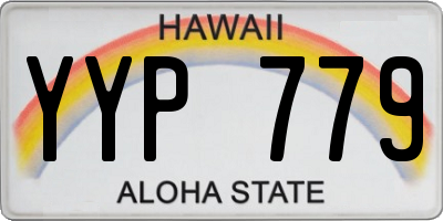 HI license plate YYP779
